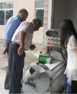 為埃及客戶提供瓜果脫皮、切割、風(fēng)干、包裝生產(chǎn)線