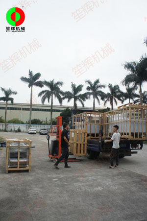 深圳給力終端客戶購(gòu)買多臺(tái)食品加工處理設(shè)備