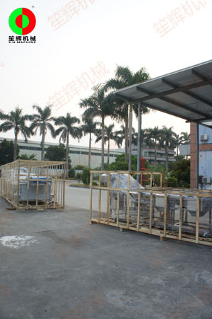 十一黃金周節(jié)后忙出貨，客戶另一條無損清洗線完工交貨！