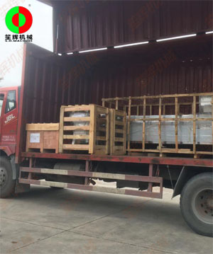 一批蔬果加工機(jī)械按期出貨交付客戶！