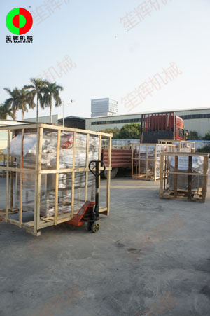 年前某經(jīng)銷(xiāo)商定購(gòu)的蔬果加工機(jī)械設(shè)備訂單，按期完工交付！