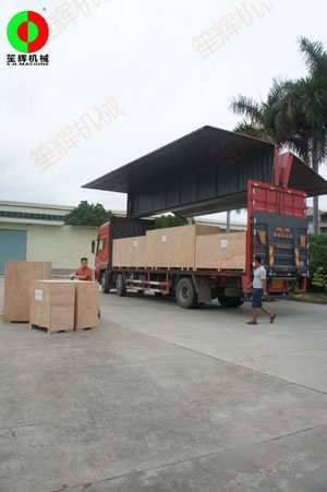 羅馬尼亞客戶薯?xiàng)l生產(chǎn)線按期裝車交付！