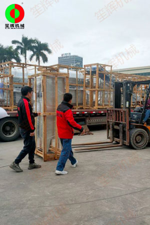 山東客戶訂購(gòu)我司新研發(fā)智能渦流清洗線系統(tǒng)！