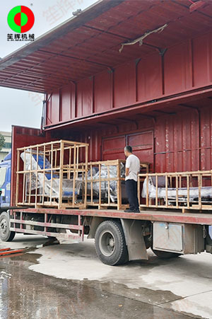 果蔬分選清洗生產(chǎn)線發(fā)貨交付江蘇客戶！