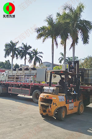 廣西香芋加處理生產(chǎn)線交付客戶！