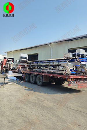 海南某客戶南瓜前處理生產(chǎn)線交付客戶！