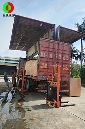 印尼經(jīng)銷訂購的果蔬加工設(shè)備發(fā)貨交付！