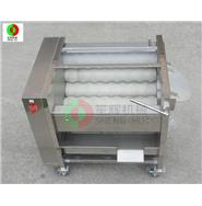 瓜果脫皮機(jī)/瓜果清洗脫皮機(jī)/瓜果毛刷清洗脫皮機(jī)QX-608新款（視頻）